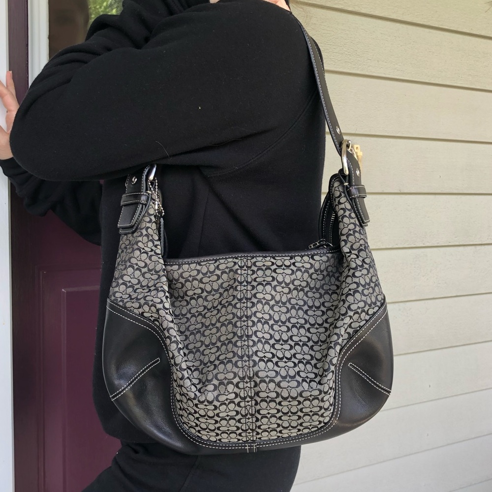 Authentic Coach Purse — Hobo Bag